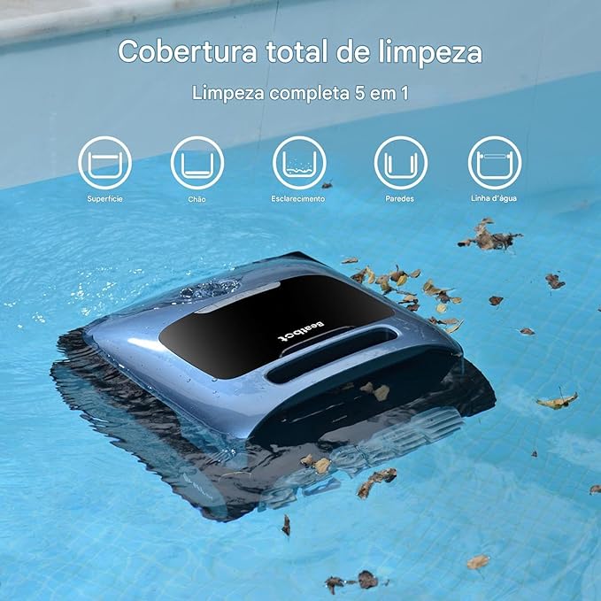 Robô Inteligente de Limpeza de Piscinas® | Bivolt