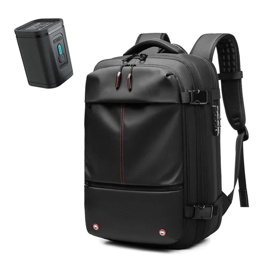 A Mochila de Viagem com Cadeado e Compressão a Vácuo Essence Trip + Brinde Necessaire